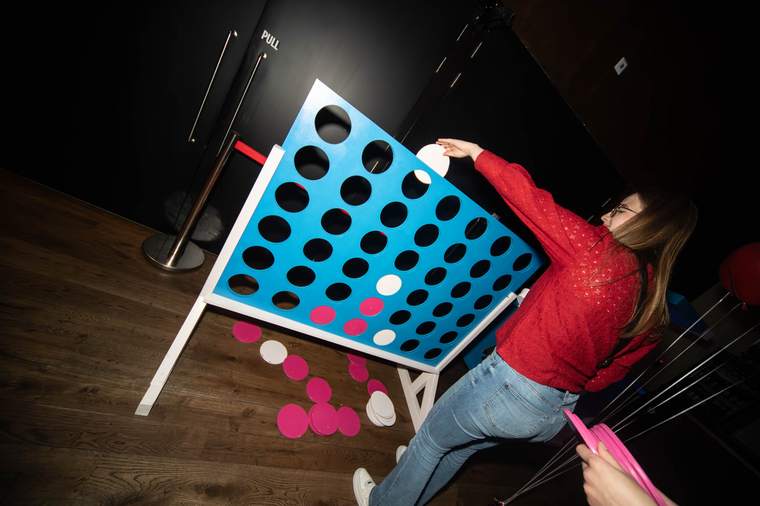 Levensgroot vier-op-een-rij